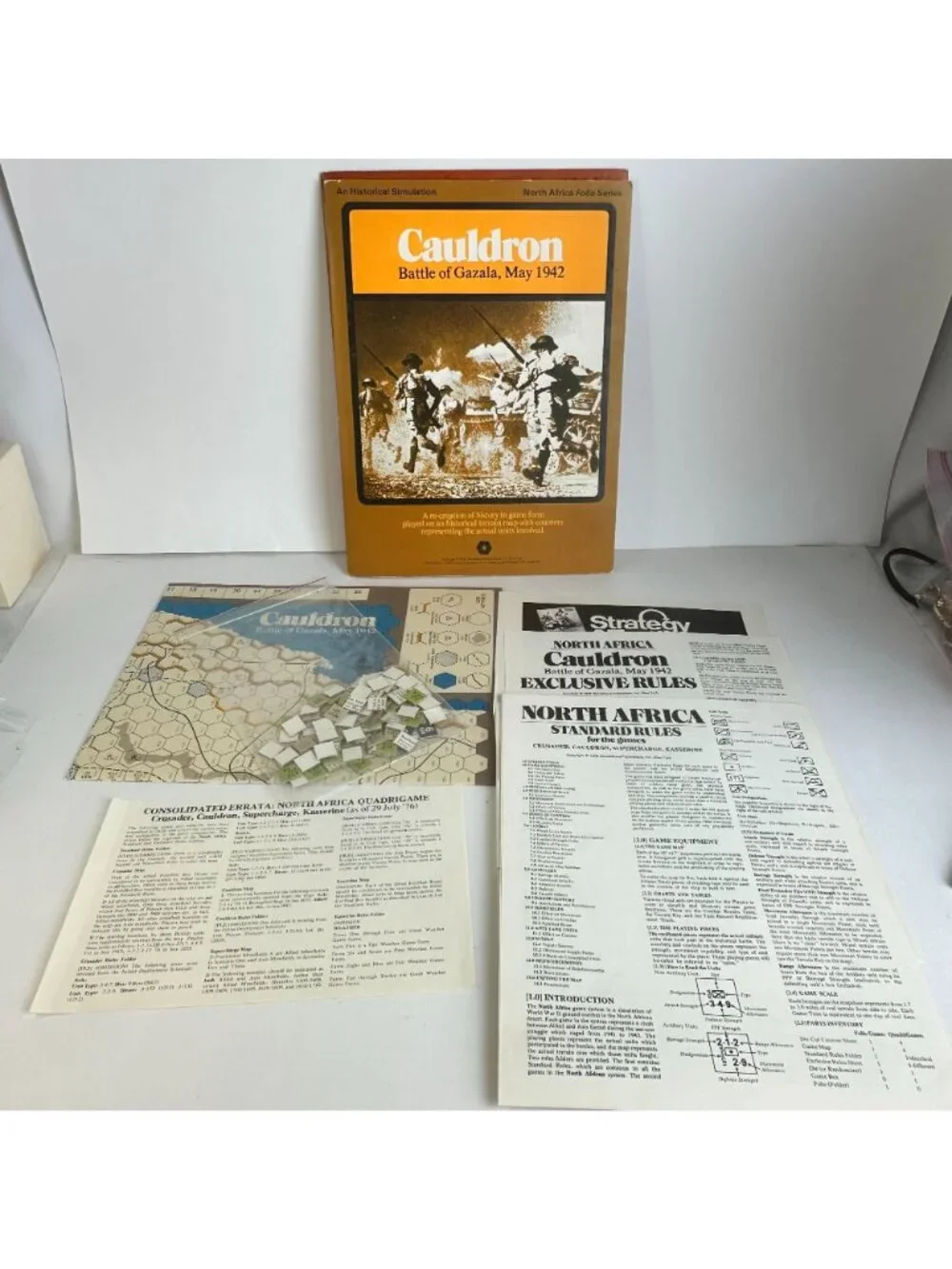 Lot of 3 SPI Historical War Games: Bastogne Cauldron & Omaha Beach